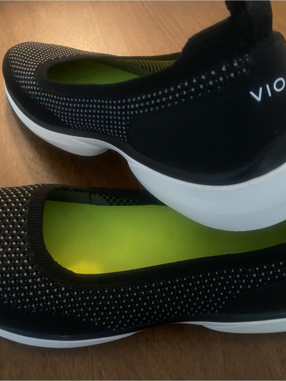 Vionic Kallie Black Knit Slip-On - Picture 7 of 8